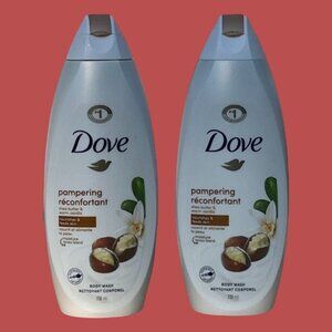 Dove - Shea Butter Nourishing Body Wash With Warm Vanilla 710ml ( Pack Of 2)